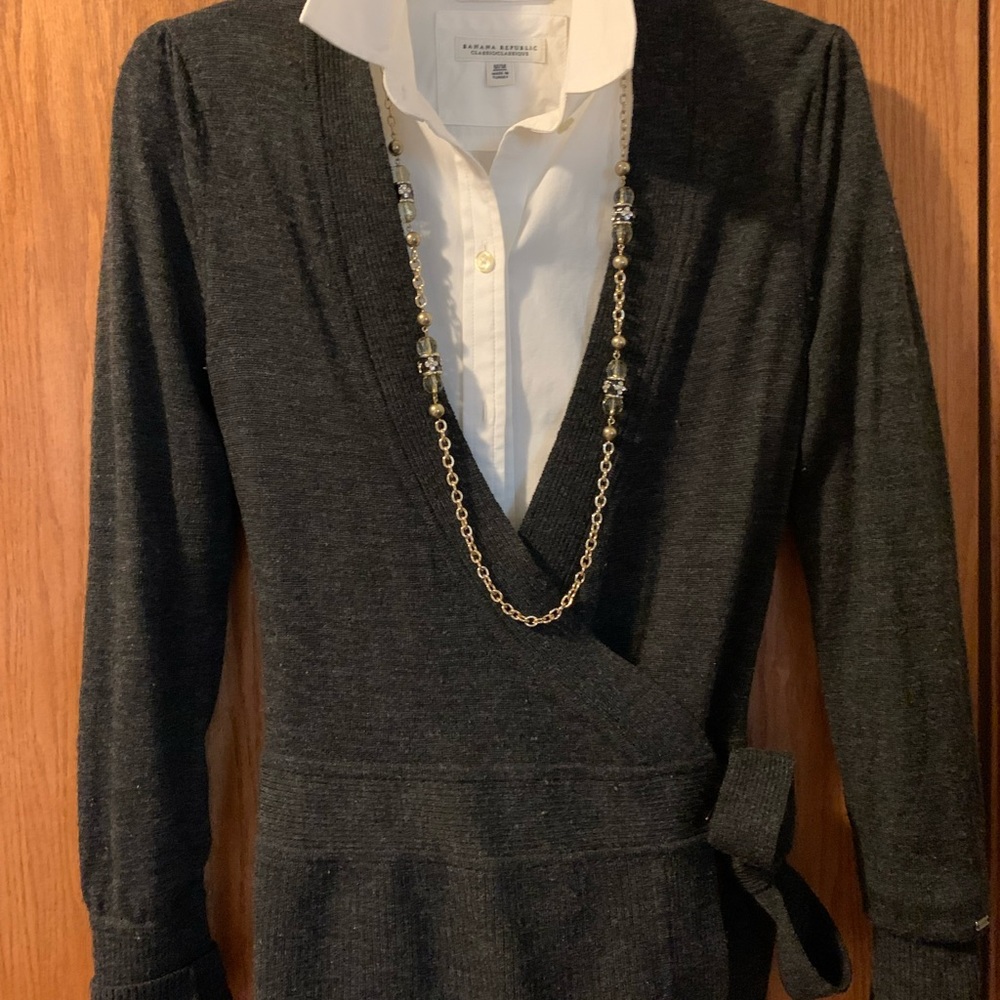 TH 100% wool Cardigan